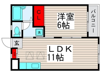 間取図 Ｍ Ｋ Ｃ西新井橋ハイツ