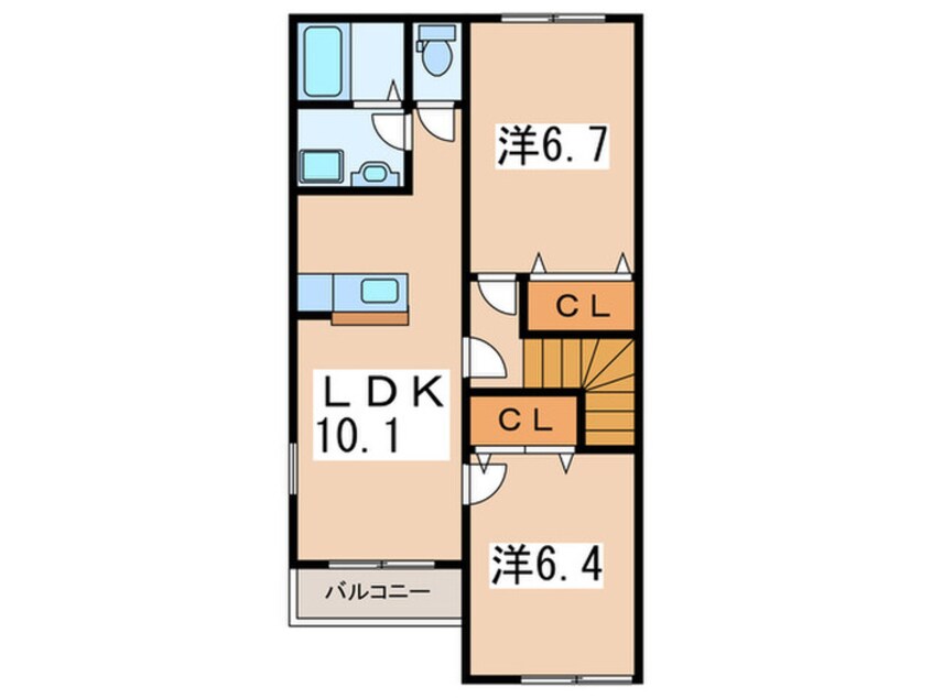 間取図 ハイム・23