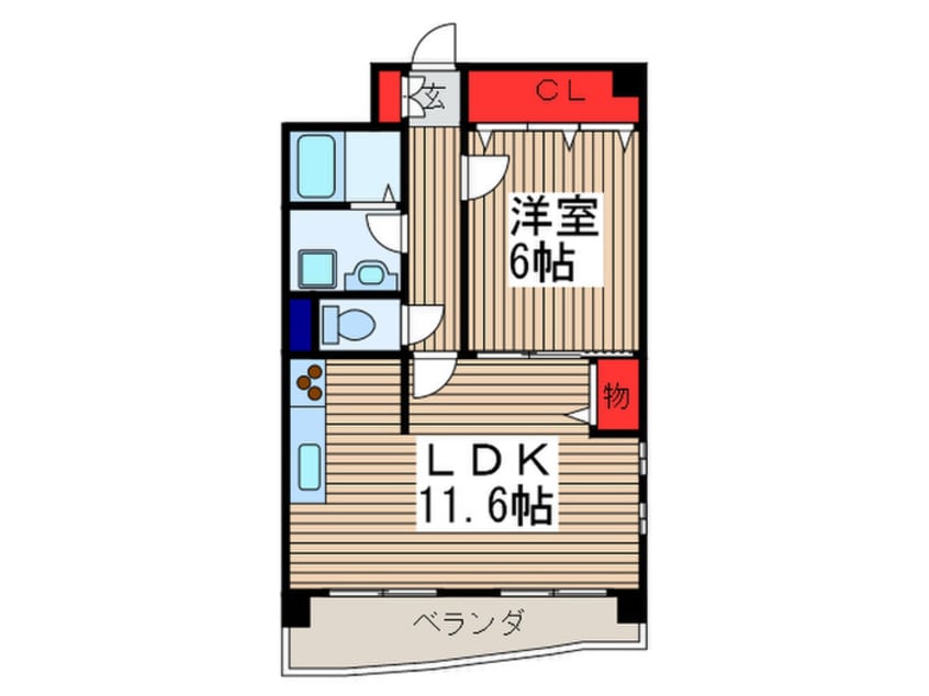 間取図 グラン・エスプリ