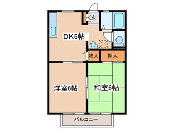 間取図 エステ－トマエダ
