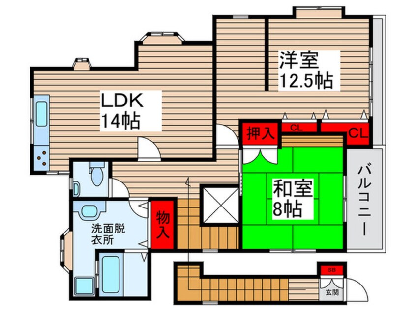 間取図 Maison de La feuille