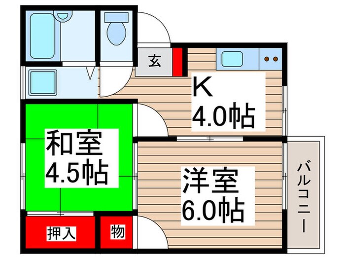 間取り図 ヒルズライフⅠ