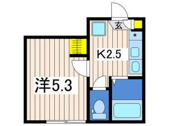 間取図 NeuesHaus本牧