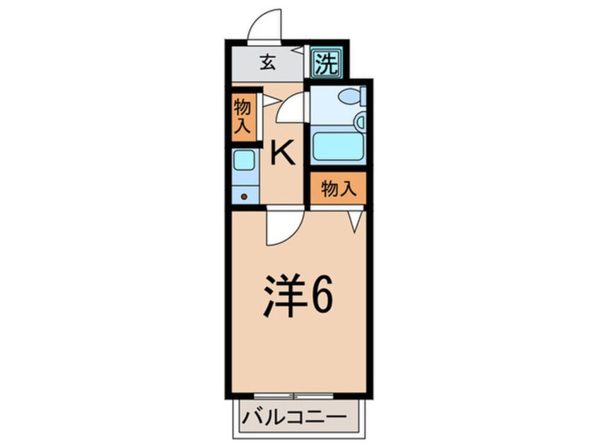 間取図 クレッセント武蔵小山２