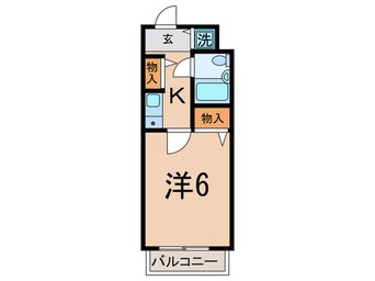 間取図 クレッセント武蔵小山２