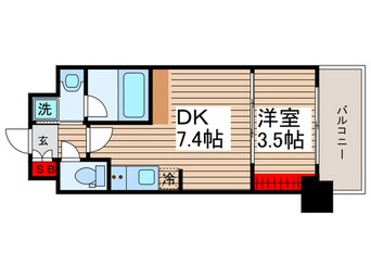 間取図 アーバンパーク清澄白河