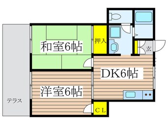 間取図 ホワイト　ヴィラ