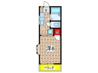 間取図 グレイスコ－ト南太田