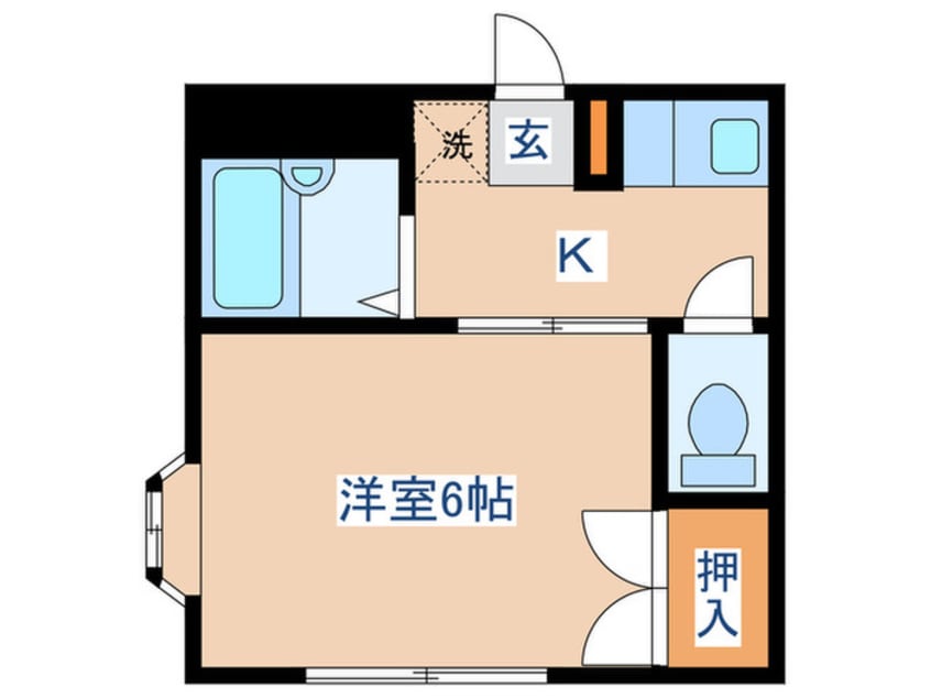間取図 ハイツトータス杉並