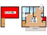 Elysion芝高木 1Rの間取り