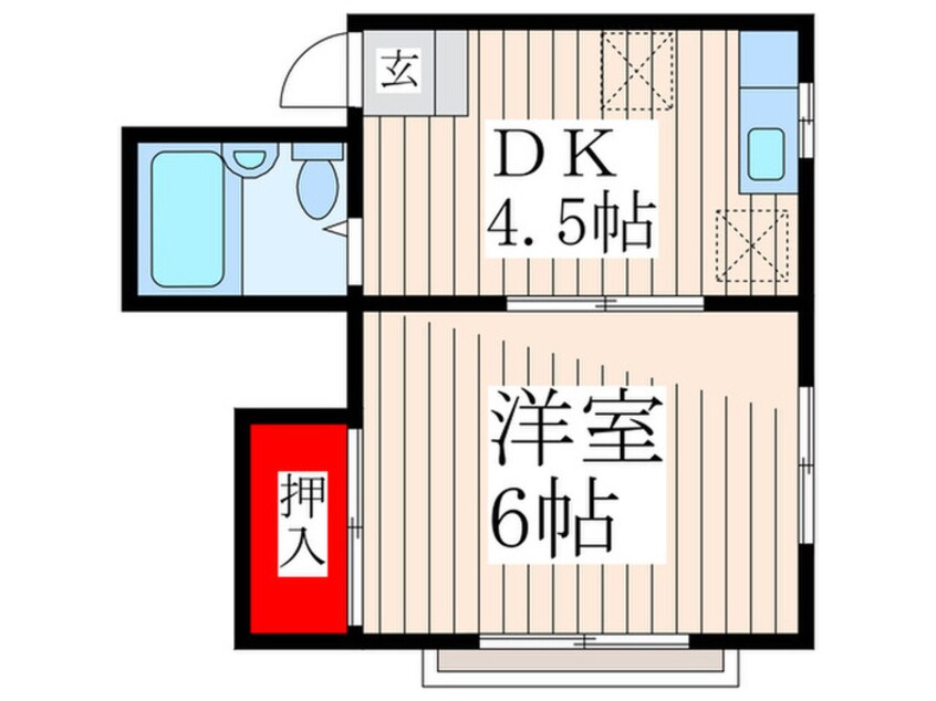 間取図 宝コ－ポ