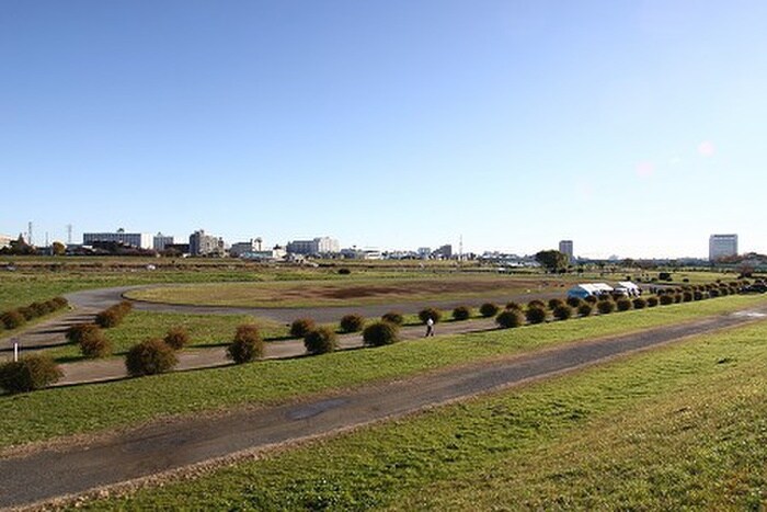 多摩川河川敷(公園)まで50m ARTESSIMO AQUA LINK VISTA