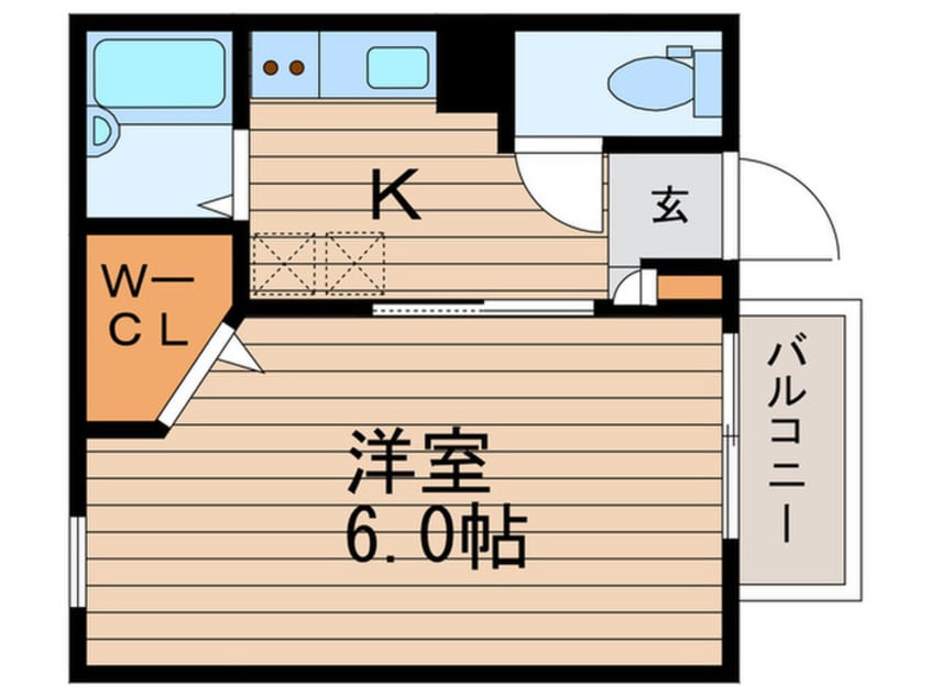 間取図 Ｗｏｏｄｂｕｒｙ