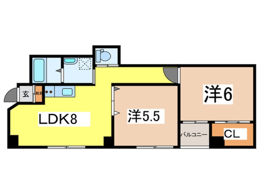 間取図 高木ビル