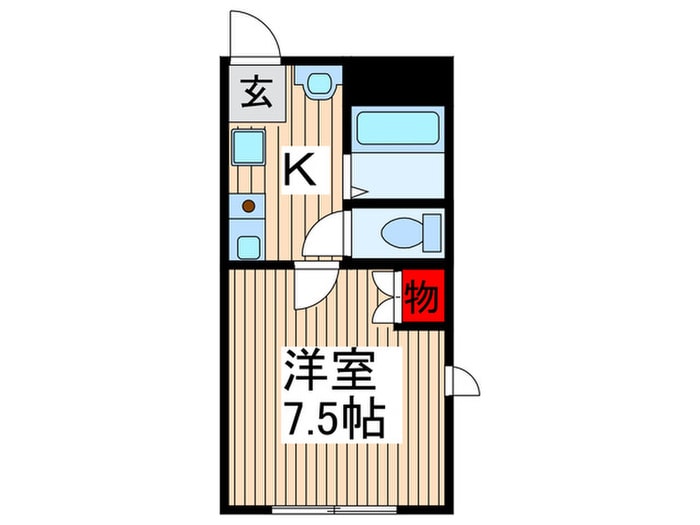 間取り図 バルパレ－アトリエⅢ