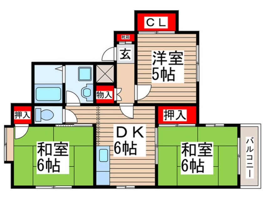 間取図 ファミールマンション