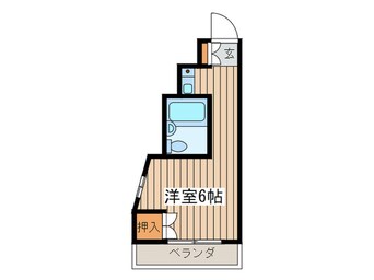 間取図 コーポ常盤A棟