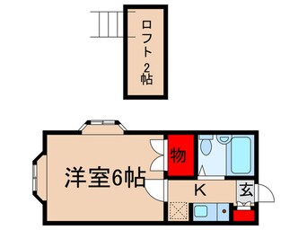 間取図 フローラ大泉