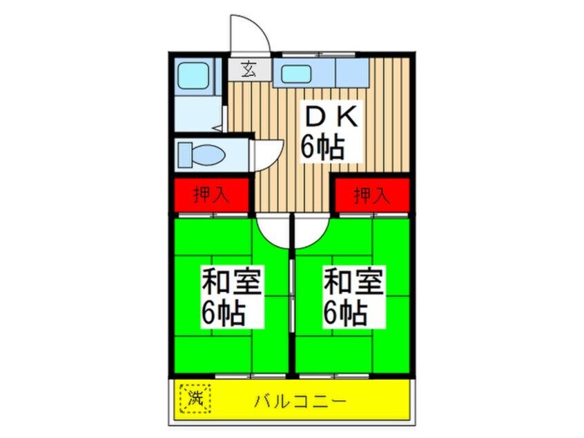 間取図 泉ハイツ