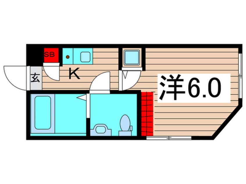間取図 グランディール梅島