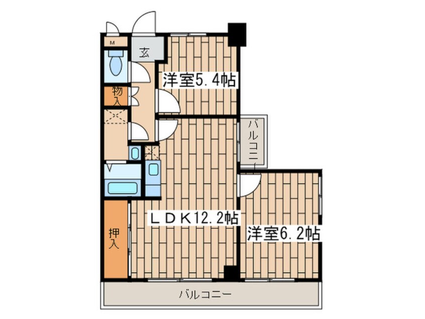 間取図 CASSIA保土ヶ谷