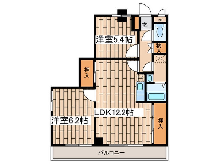 間取り図 CASSIA保土ヶ谷