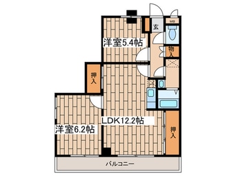 間取図 CASSIA保土ヶ谷