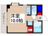 澤田ビル 1Rの間取り