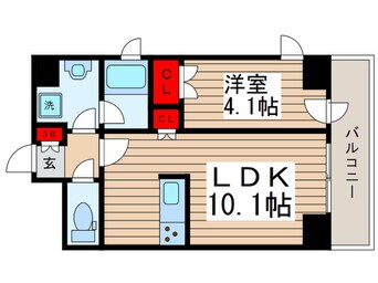 間取図 ルジェンテ・バリュ上野