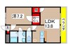 アム－ル憩 1LDKの間取り