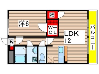 間取図 アム－ル憩