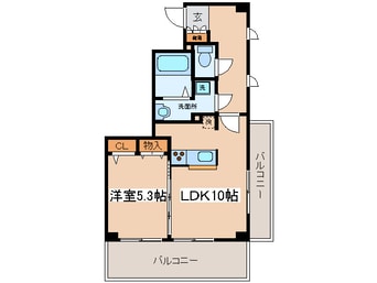 間取図 ヴェルコート芦花公園