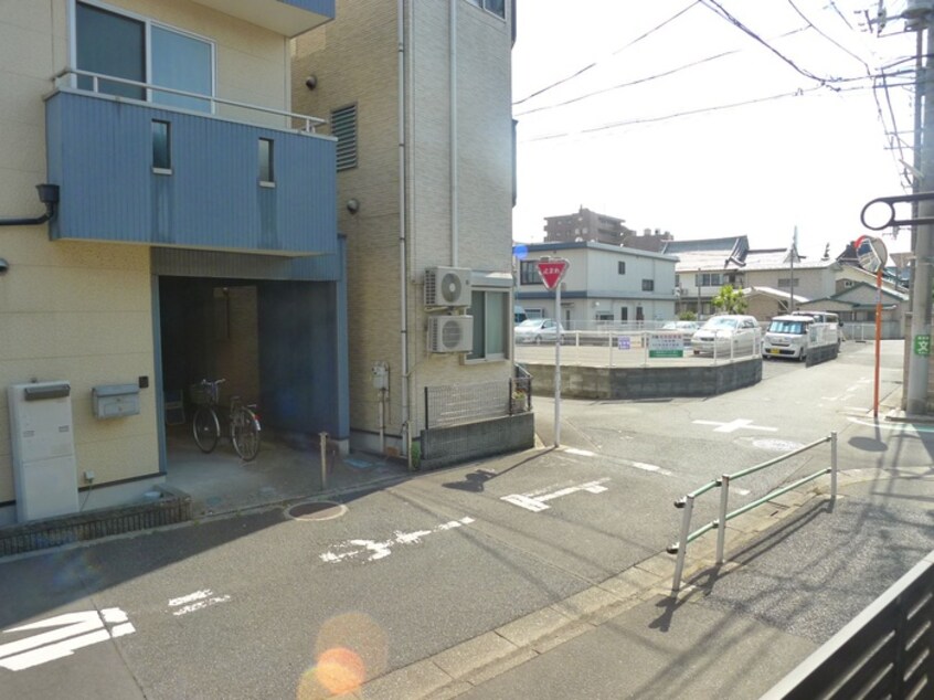 室内からの展望 アビテ西新小岩