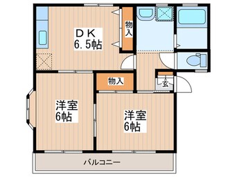 間取図 エントピアＹＫ