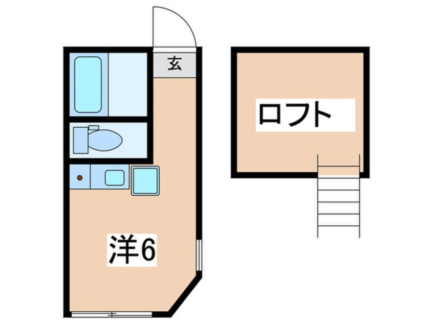 間取図 ボンブラン白楽