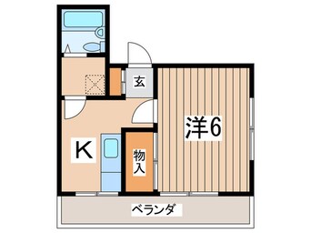 間取図 つきみ野ローラン