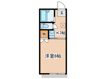 間取図 城田荘