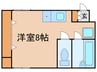 ウィング目白 1Rの間取り