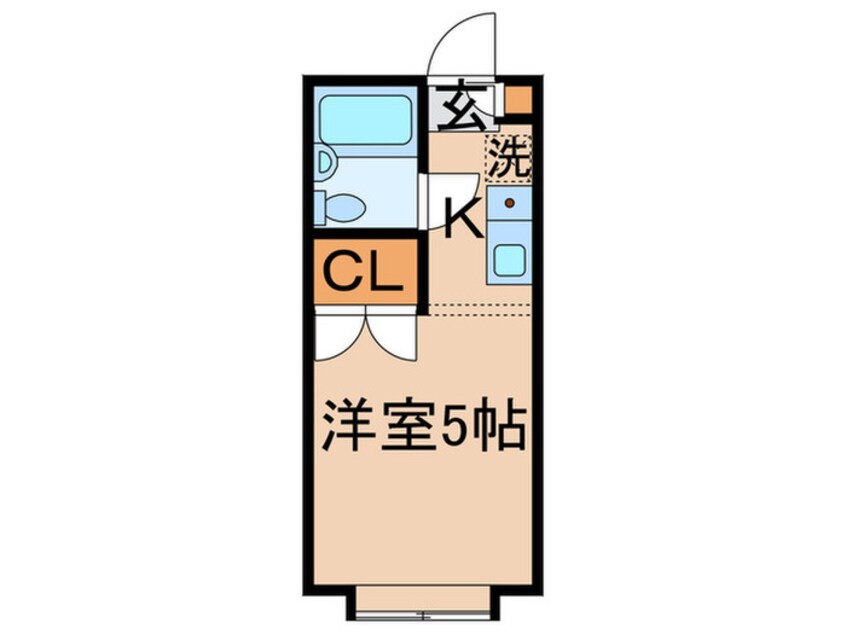 間取図 ｺｽﾓ金町