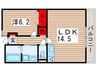 斉藤マンション 1LDKの間取り