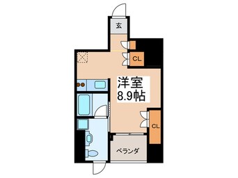 間取図 エスティメゾン板橋C6