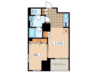 間取図 エスティメゾン板橋C6