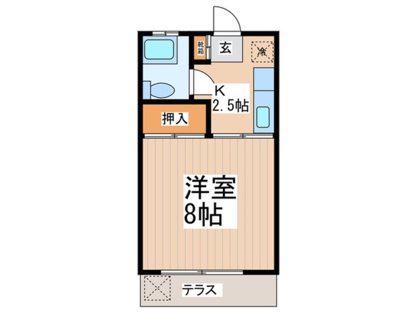 間取図 サカエハイツ