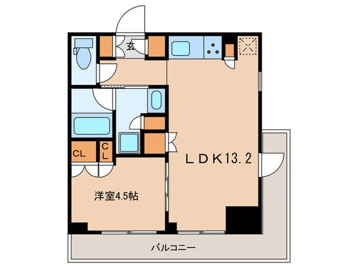 間取り図 プラウドフラット戸越銀座