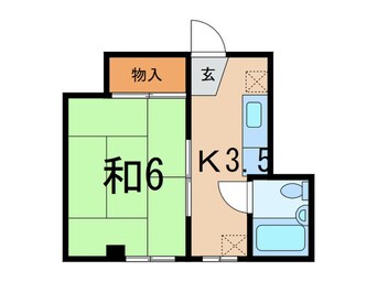 間取図 宇留野ﾋﾞﾙ