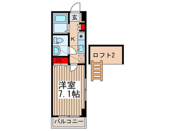 間取図 メゾン朋泉高砂