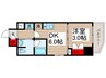 ＥＳ－Ｇｒａｎｄｅ木場公園 1DKの間取り