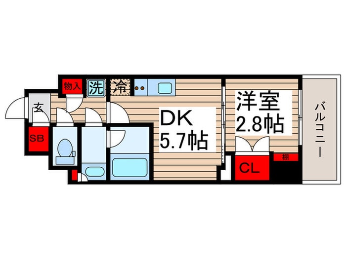 間取り図 ＥＳ－Ｇｒａｎｄｅ木場公園