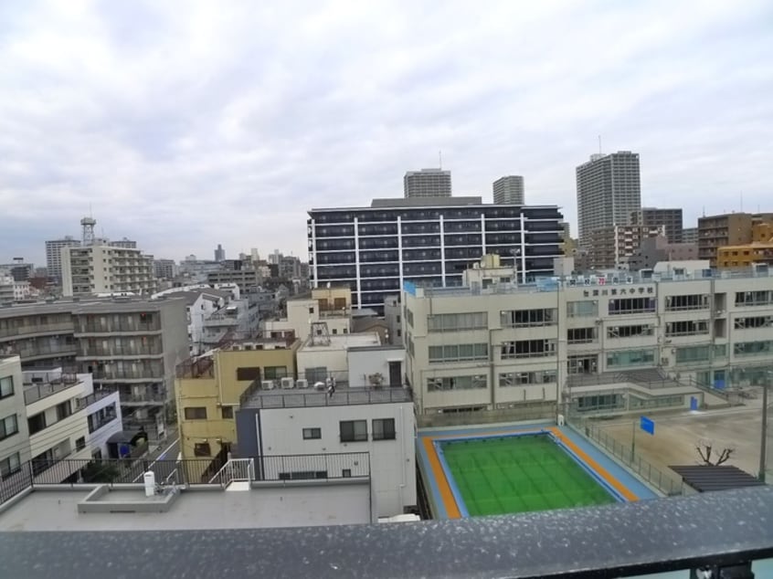 室内からの展望 ＥＳ－Ｇｒａｎｄｅ木場公園