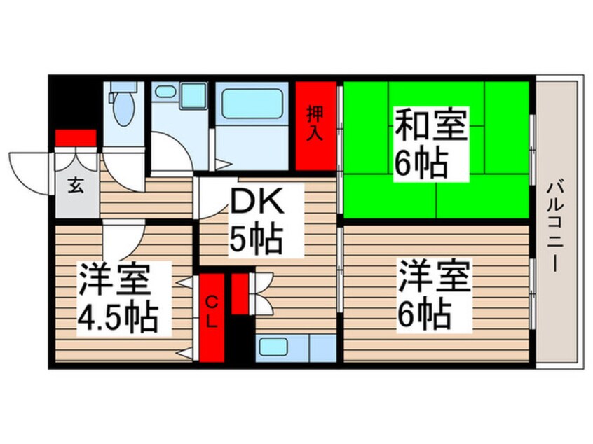 間取図 ブランド－ルユアサ